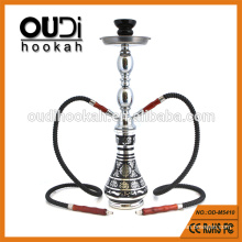 Уникальный дизайн металлической стволовой стеклянной вазе shisha оптовый кальян